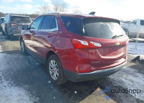 2018 Chevrolet Equinox Lt из США, поврежденный, VIN 2GNAXJEV4J6331979